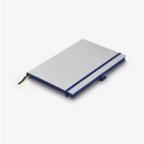 Cuaderno A5 Rayas Azul Hardcover