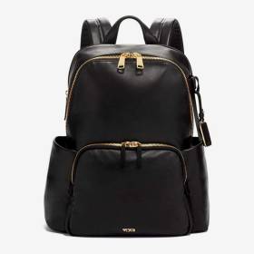 Backpack Voy Leather Ruby Neg