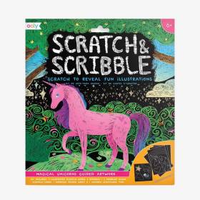 Kit De Arte Scratch Unicorns