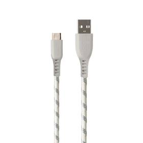 Cables Tipo C Armour 1,5 M Plateado