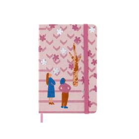 Cuaderno Pequeño Blanca Sakura Couple
