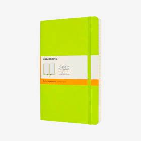 Cuaderno Pequeño Rayas Verde Limón Sc