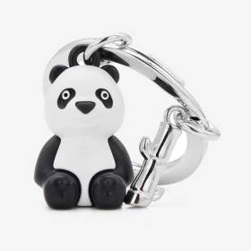 Llavero Panda Con Bambú