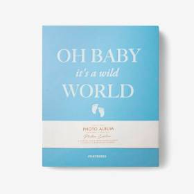 Álbum De Fotos Para Bebés Azul