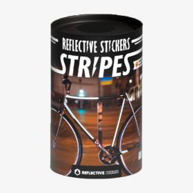 Sticker Stripes Reflect Negro