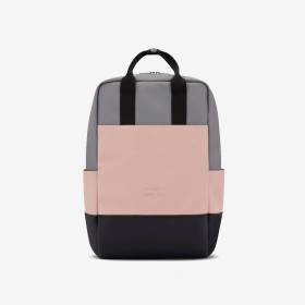 Backpack Hailey Gris/Rosa